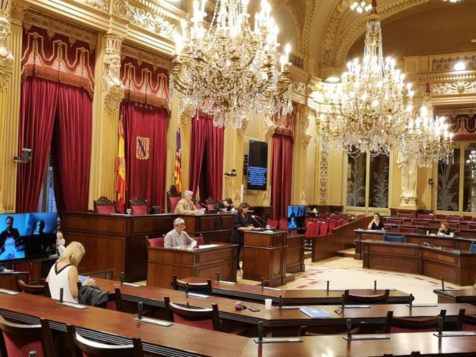 Comisión de Asuntos Institucionales y Generales en el Parlament.
