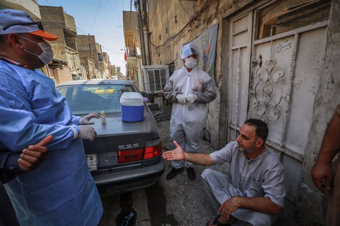 Coronavirus.- Irak registra su mayor número de fallecidos diarios por la COVID-1