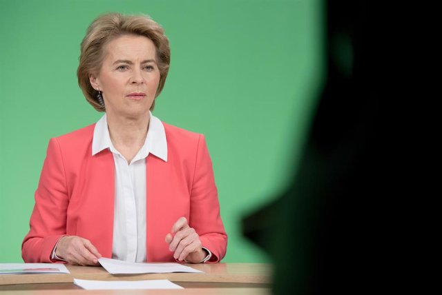 La presidenta de la Comisión Europea, Ursula von der Leyen. Photo: Etienne Ansotte/European Commission/dpa 