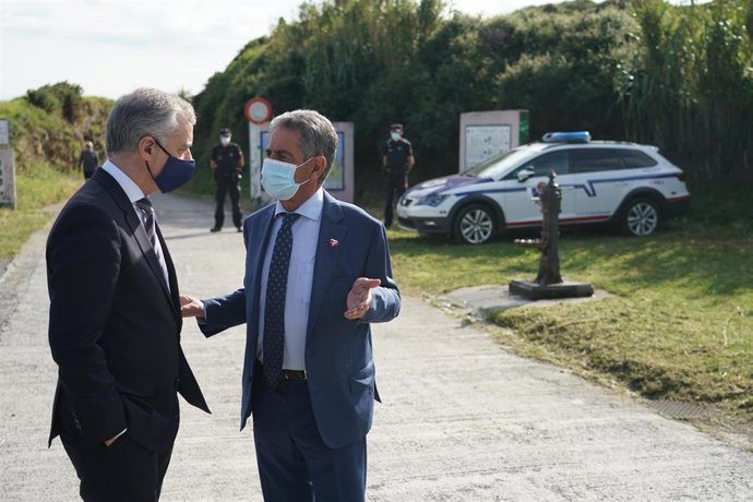 Urkullu y Revilla se reúnen en Muskiz en el primer día de recuperación de la movilidad entre Euskadi y Cantabria