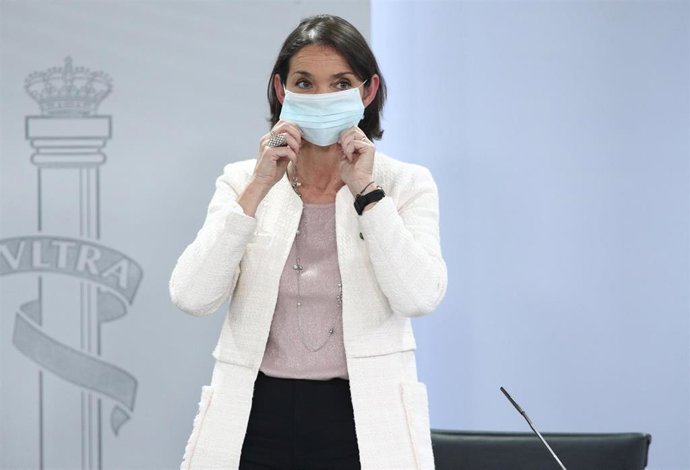 La ministra de Industria, Comercio y Turismo, Reyes Maroto