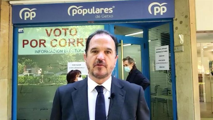 El candidato a lehendakari de la coalición PP+Cs, Carlos Iturgaiz.