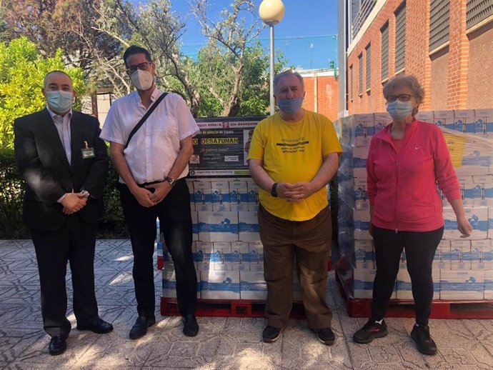 Mercadona dona al Banco de Alimentos Infantiles de Madrid 5.400 litros de leche