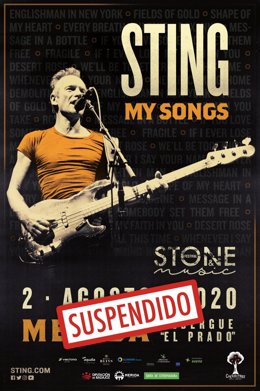 Concierto de Sting suspendido en Mérida