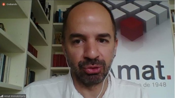 El director general de Amat Immobiliaris, Guifré Homedes Amat