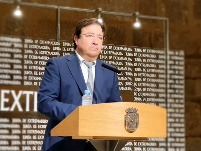 El presidente de la Junta de Extremadura, Guillermo Fernández Vara.