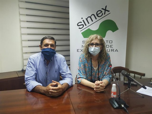 Jesús Santos y María José Rodríguez, responsables del Simex