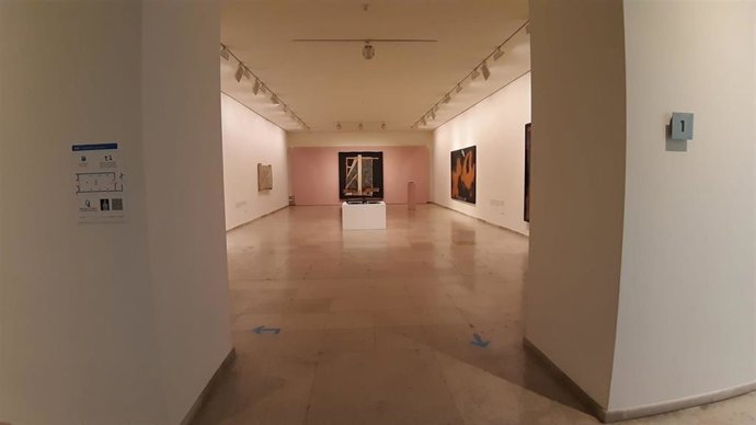 Sala de Tapis con la señalética.