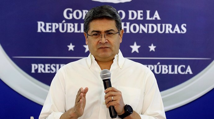 Coronavirus.- El presidente de Honduras, positivo por COVID-19, seguirá en el ho