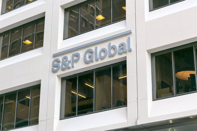 Fachada de las oficinas de S&P Global.