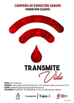 Fundación Cajasol pone en marcha una campaña de donación de sangre