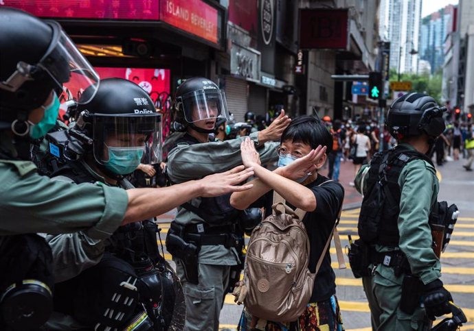 Protestas contra la ley de seguridad nacional china en Hong Kong