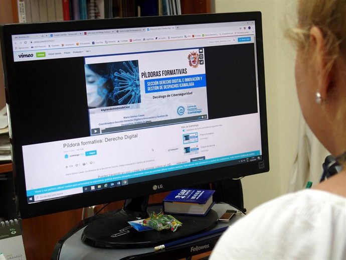 Formación virtual organizada por el Colegio de Abogados de Málaga