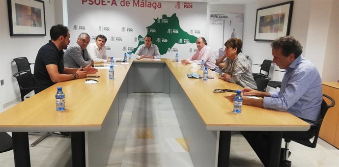 Reunión del PSOE con representantes del sector turístico de Málaga