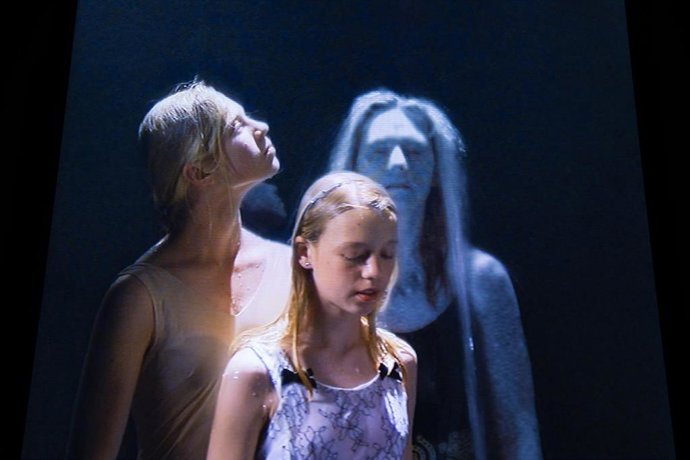 Bill Viola, 'Three women'. 