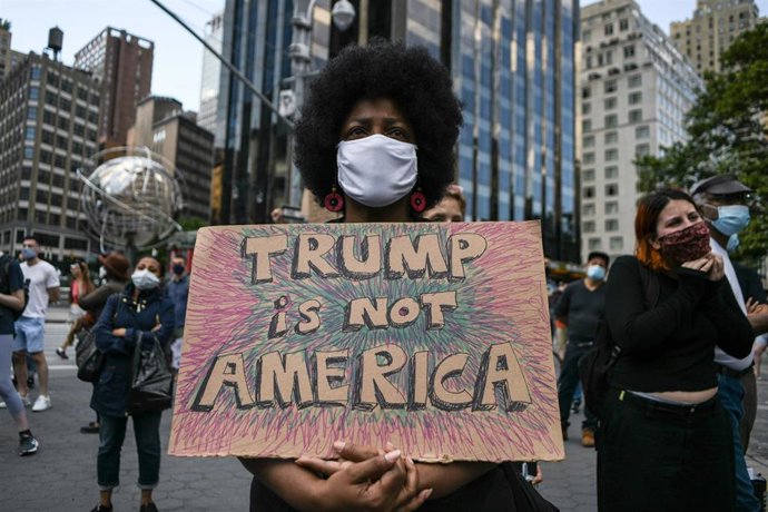 Protestas contra el racismo en Nueva York