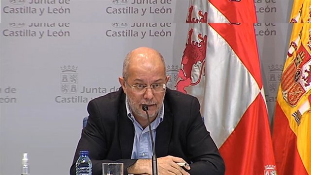 Francisco Igea, en rueda de prensa tras el Consejo Extraordnario del Gobierno.