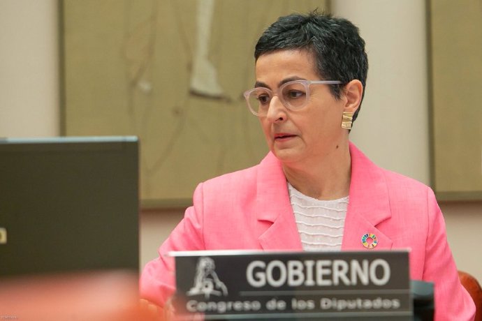 La ministra de Asuntos Exteriores, Unión Europea y Cooperación, Arancha González-Laya, 