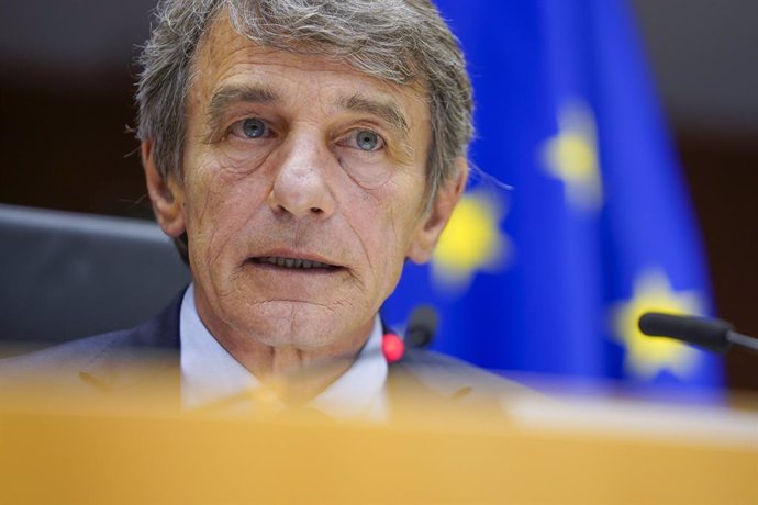 VÍDEO: UE.- Sassoli traslada a los líderes que la Eurocámara no aceptará "ningún