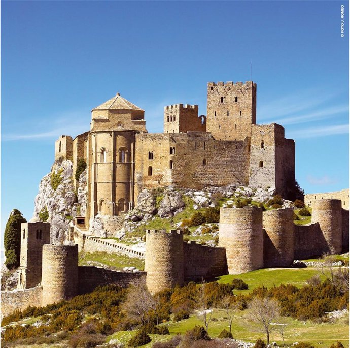 Castillo de Loarre (Huesca).