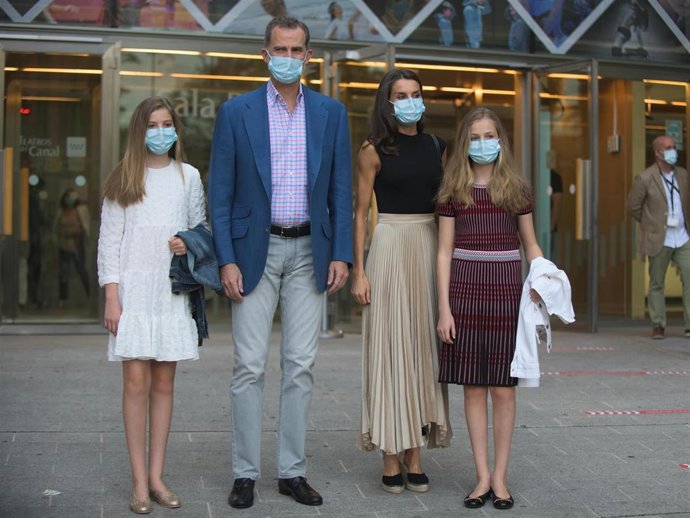 Los Reyes celebran el sexto aniversario de la proclamación de Felipe VI en los Teatros del Canal