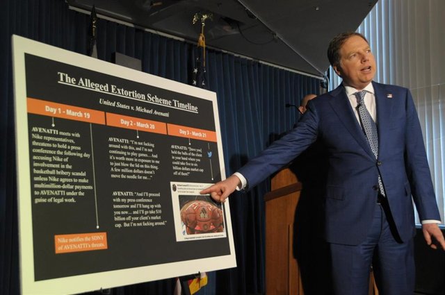 El fiscal del distrito sur de Nueva York, Geoffrey Berman