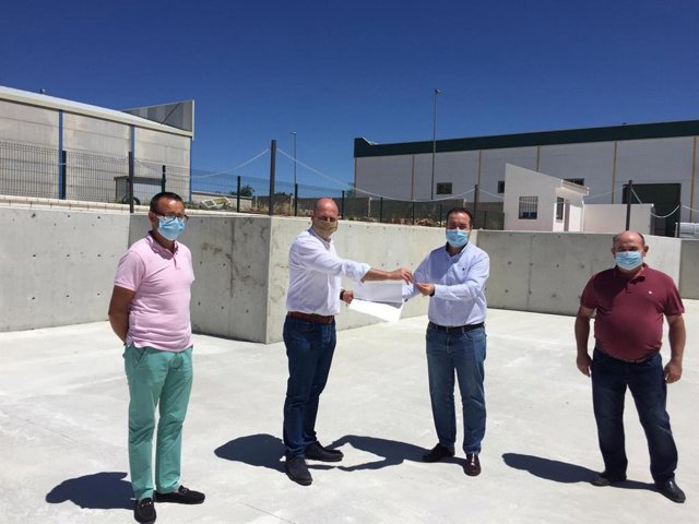 Concluye la construcción del punto de acopio de escombros de Sabiote