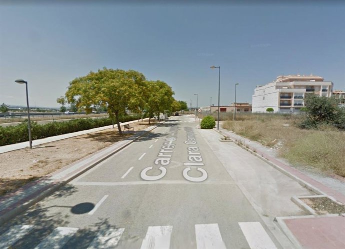 Calle donde ha sucedido el atropello