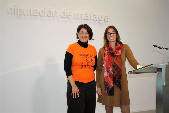 Las diputadas de Adelante Teresa Sánchez y Maribel González en una imagen de archivo