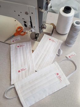 Mascarillas con la marca Txtil Ontinyent