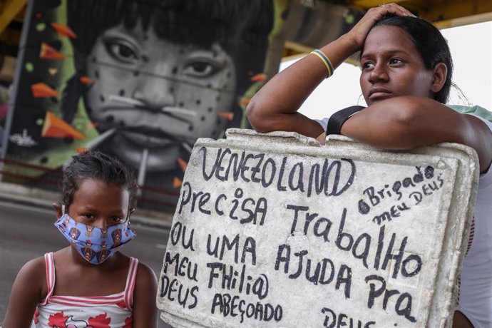 Emigrada venezolana en Brasil