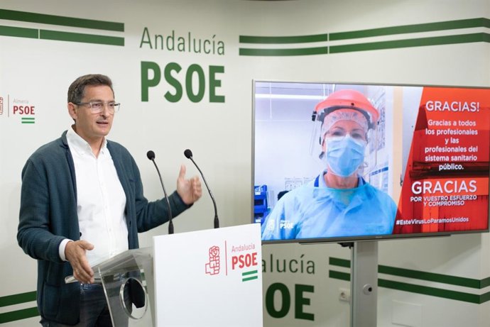 El secretario general del PSOE de Almería, José Luis Sánchez Teruel