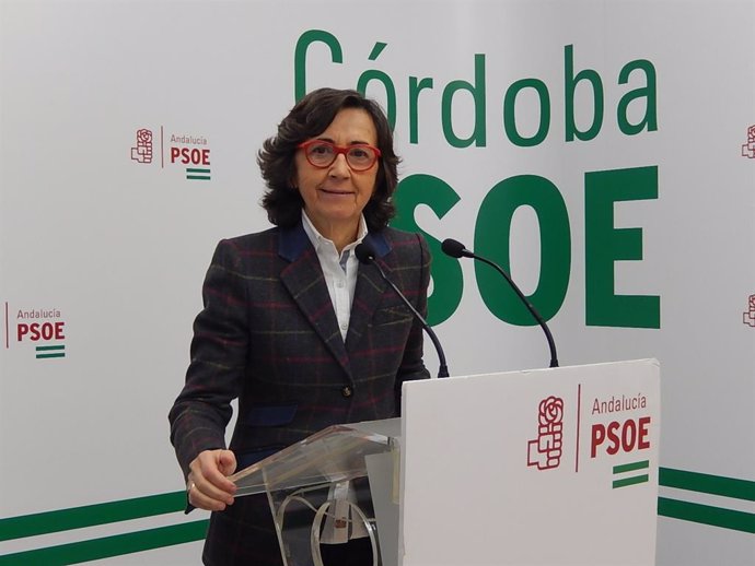La parlamentaria andaluza del PSOE por Córdoba Rosa Aguilar.