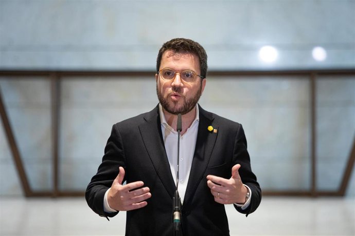 El vicepresidente de la Generalitat, Pere Aragons.