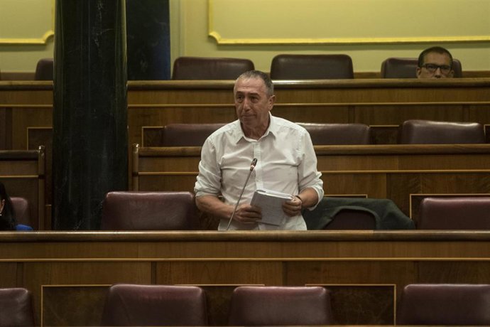 El portavoz de Compromís en el Congreso de los Diputados, Joan Baldoví.