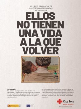 Imagen de la campaña de Cruz Roja