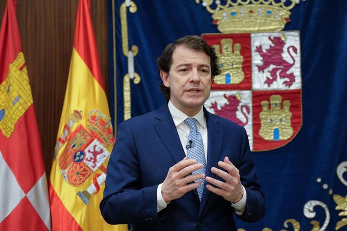 El presidente de la Junta de Castilla y León, Alfonso Fernández Mañueco.