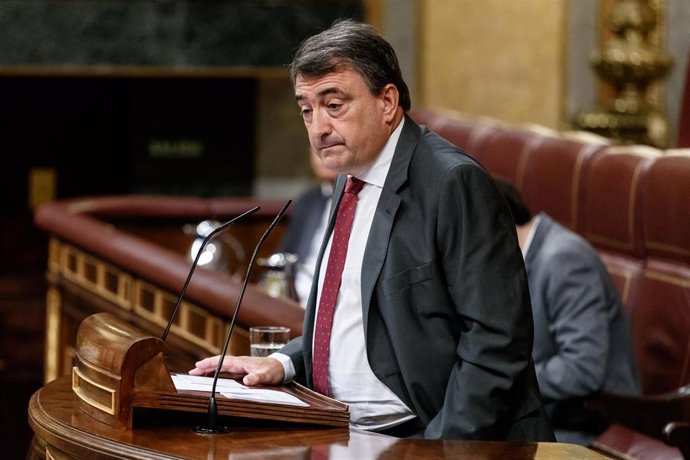 El portavoz del PNV, Aitor Esteban.