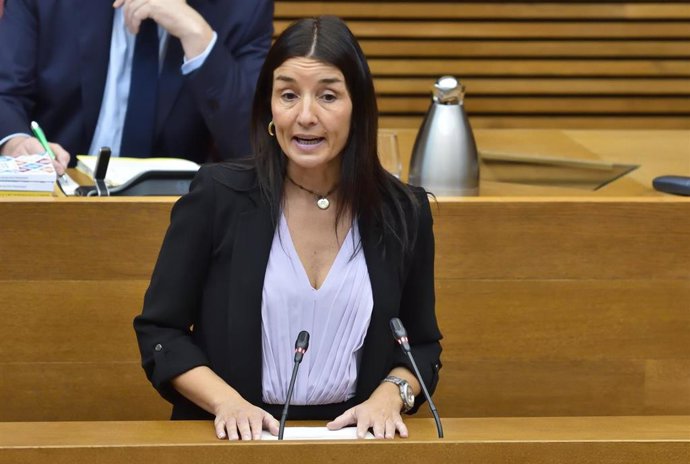 La portavoz adjunta de Ciudadanos (Cs) en Les Corts Valencianes Ruth Merino