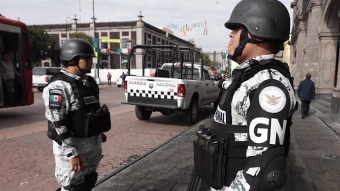 Agentes de la Guardia Nacional de México