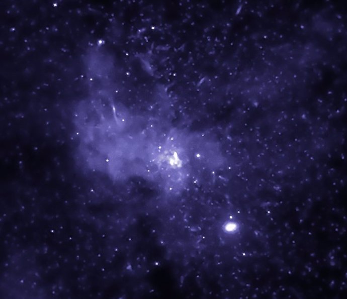Un botín de agujeros negros, capturado en el centro de la Vía Láctea
