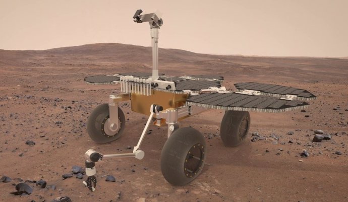 Sample Fetch Rover, el recogedor de tubos de muestra de Marte para la Tierra