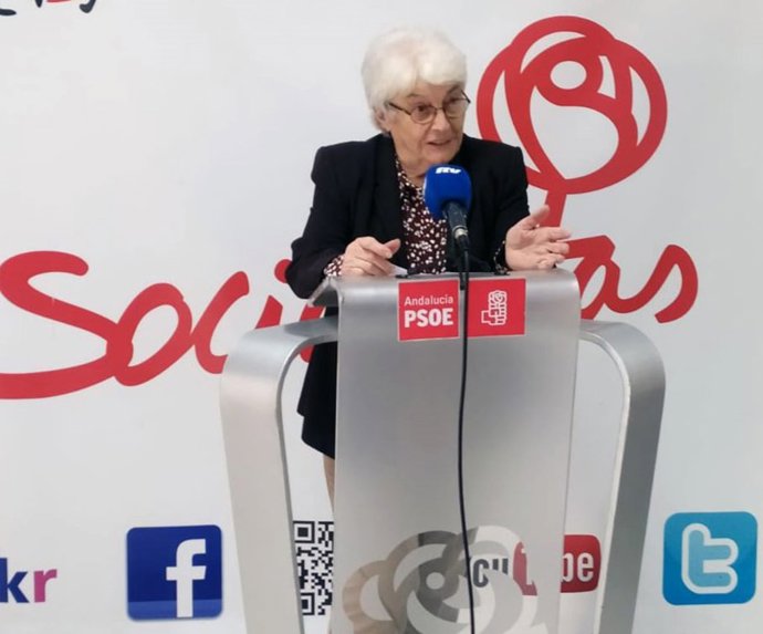 La diputada provincial del PSOE Emilia Mañas