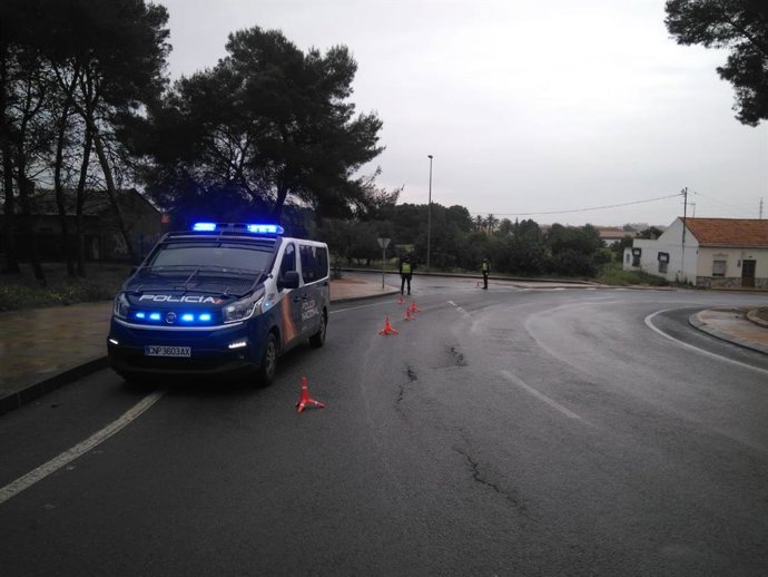 Detenidos dos jóvenes en Cartagena tras sorprendidos en un control con 54 gramos de cocaína envasada al vacío