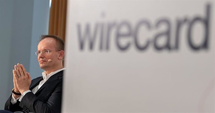25 April 2019, Bavaria, Aschheim: Markus Braun, CEO of Wirecard, attends the balance sheet press conference of the payment service provider. Photo: Peter Kneffel/dpa