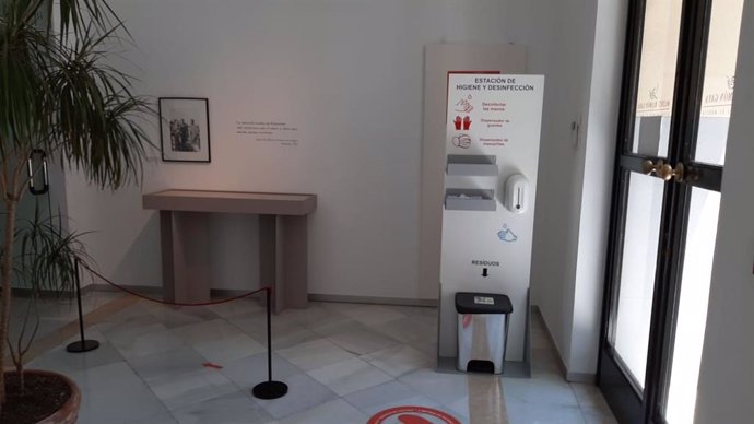 Medidas higiene frente al Covid-19 en el Museo Ramón Gaya