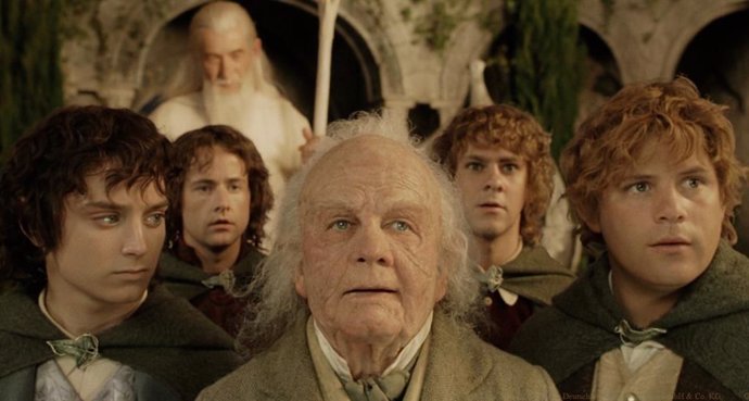 Bilbo Bolsón en El retorno del Rey