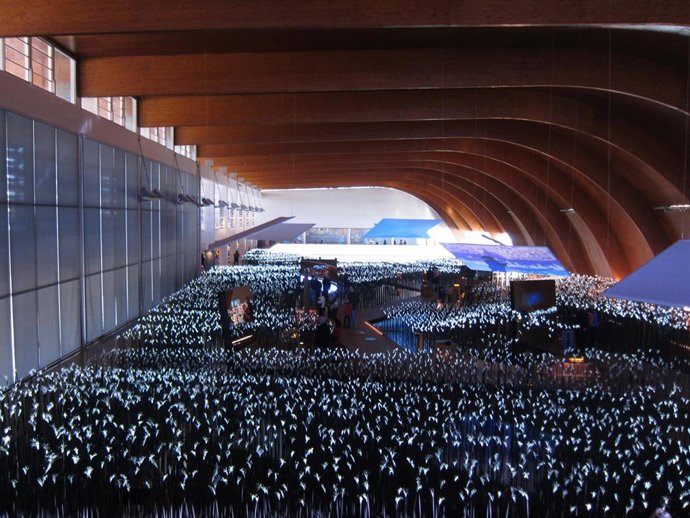 El Pabellón De La Navegación En Sevilla, en una foto de archivo.