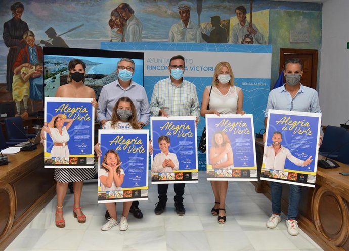 Presentación de una campaña de turismo en Rincón de la  Victoria