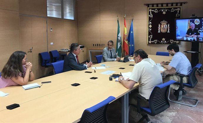 Reunión de coordinación antidroga en la provincia